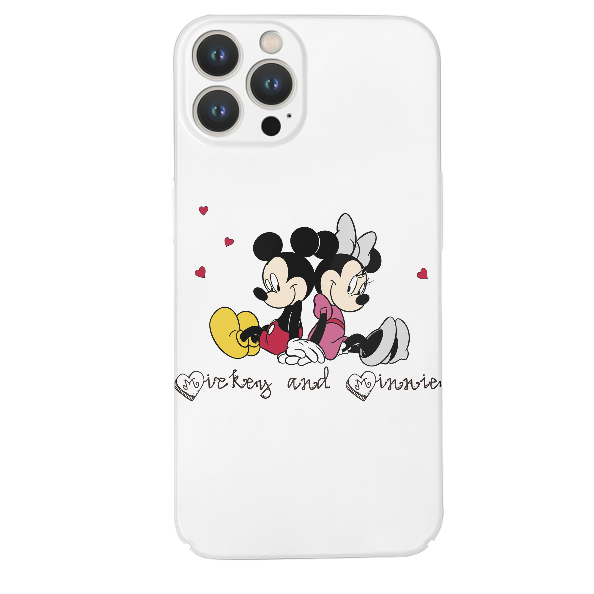 （画像用） ミッキーマウス Mickey Mouse 【iPhone 14シリーズ対応】ハードケース